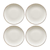 Bonna China Vintage dia.8.25"  Round Decorated Porcelain Plate (Set of 4)